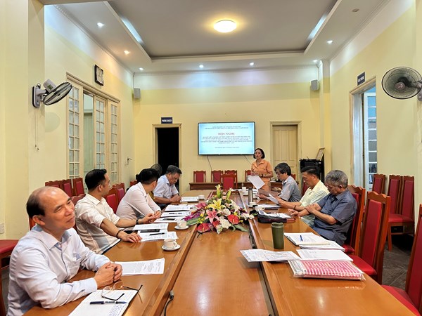 Hội nghị Sơ kết giữa nhiệm kỳ kiểm điểm thực hiện Nghị quyết Đại hội Chi bộ cơ quan Liên hiệp Hội Hải Phòng, nhiệm kỳ 2020-2025